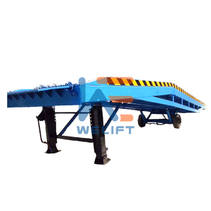 Puente de rampa de 6-15 toneladas para carga y descarga de camiones Rampas móviles de contenedores para montacargas - Product Image 3