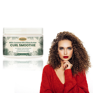 Private Label Moisturizing <strong>Leave</strong>-in Curling Cream Hydrate Curl Smoothie <strong>Define</strong> Curls Frizz Control &amp; Detangler - Product Image 6