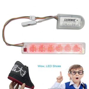 Controllo APP led Light scarpe indossabili running Message Display per berretto cappello scarpe vestiti scrolling flessibile led sign board - Product Image 5