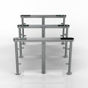 Fabbrica di vendita diretta Speed Gate di riconoscimento facciale del tornello & NFC di controllo di accesso tornello di alta sicurezza Auto cancelli scorrevoli - Product Image 5