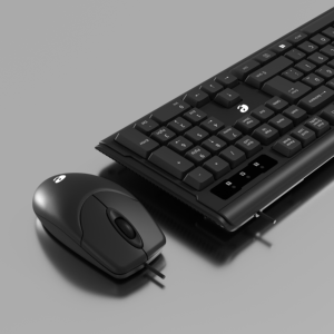 Factory Sale Multi Keys <strong>Computer</strong> Wired 1600 DPI <strong>Keyboard</strong> Office Mouse Kit for Working - Product Image 3