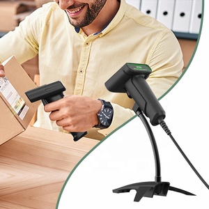 库存仓库系统条形码阅读器二维码2d有线条形码扫描仪 - Product Image 1
