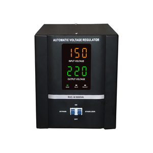 Yüksek hassasiyetli SVC 5kVA AC tek fazlı otomatik voltaj regülatörü sabitleyici - Product Image 5