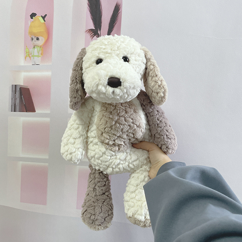 Concha de piel de perro redonda en relieve