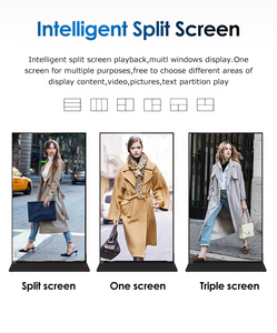 75 "Deepseek AI Digitales virtuelles menschliches Bild Vollbild anzeige LCD Vertikales Totem Boden stehende digitale Beschilderung und Anzeigen - Product Image 5