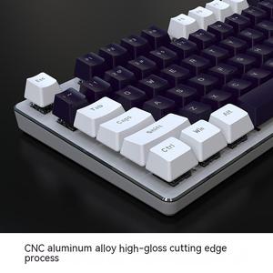 Ajazz AK35i hot swappable game tastiera meccanica dual pin keycap 104 tasti programma driver Macro - Product Image 4