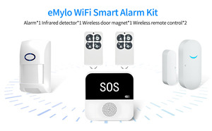 Kit de sistema de alarma de seguridad inteligente para el hogar Tuya, sistema antirrobo WiFi, juegos de alarma de larga distancia, seguridad multiprotección para el hogar - Product Image 6