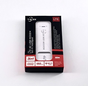 T-ELEK UFI 4g AS版本LTE WiFi USB调制解调器5g支持家用路由器300Mbps最大局域网数据速率移动使用广域网sim卡接口 - Product Image 4