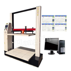 Máquina de prueba de presión de cartón servo para computadora, caja de embalaje de cartón, máquina de prueba de fuerza de compresión - Product Image 2