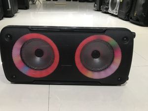 Colorido hogar portátil fiesta música sistema de sonido inalámbrico 30W salida altavoz gabinete caja - Product Image 6