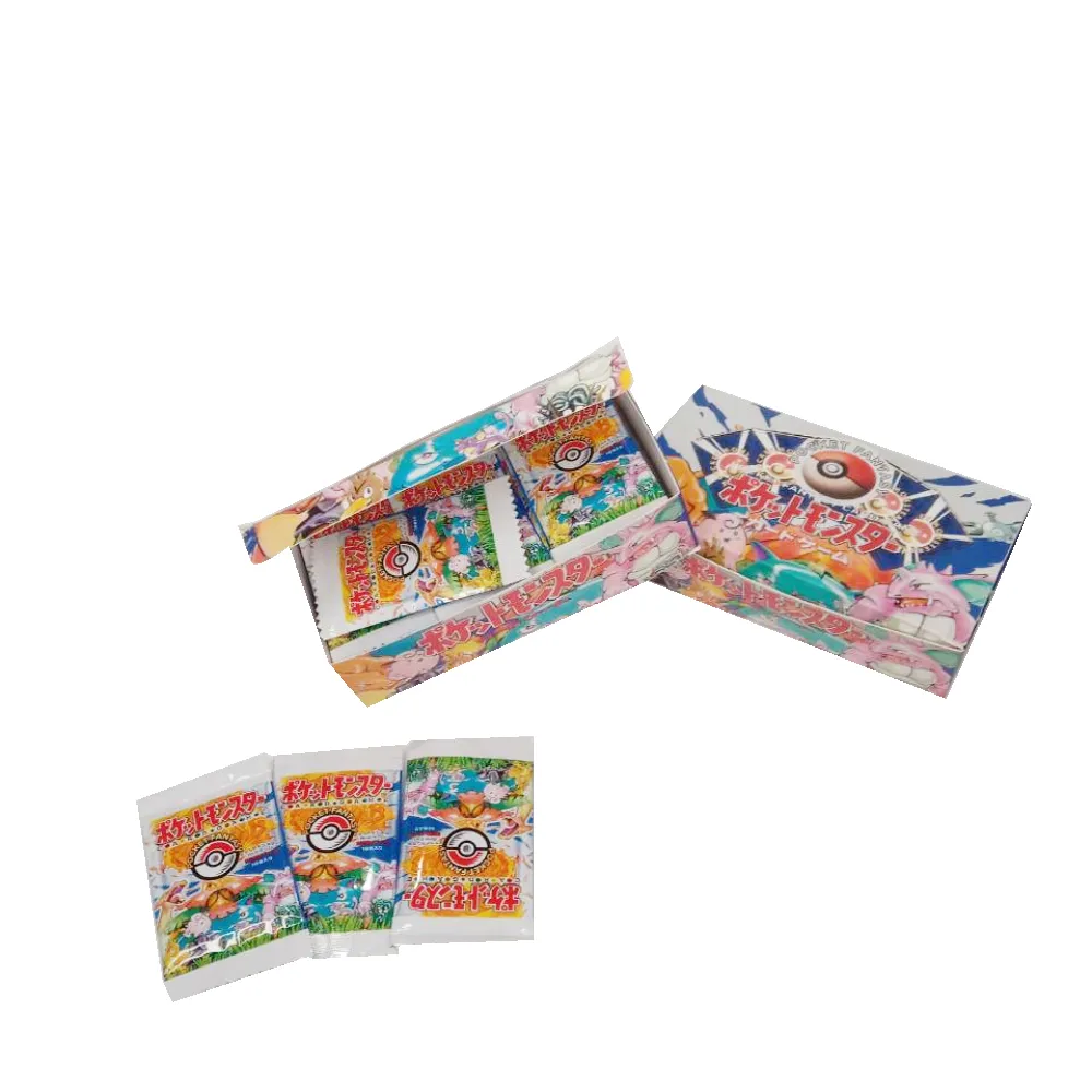 Booster Großhandel Fabrik direkten Preis voll farbig bedruckte Folie Spiel Spielkarte benutzer definierte Booster Pack Sammel karte