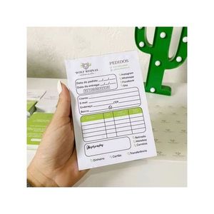 专业发票定制订单账单收据书定制碳胶印笔记本 - Product Image 3