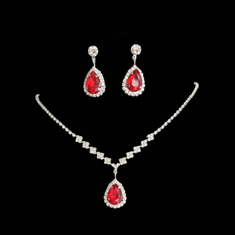 Silver Red Diamond