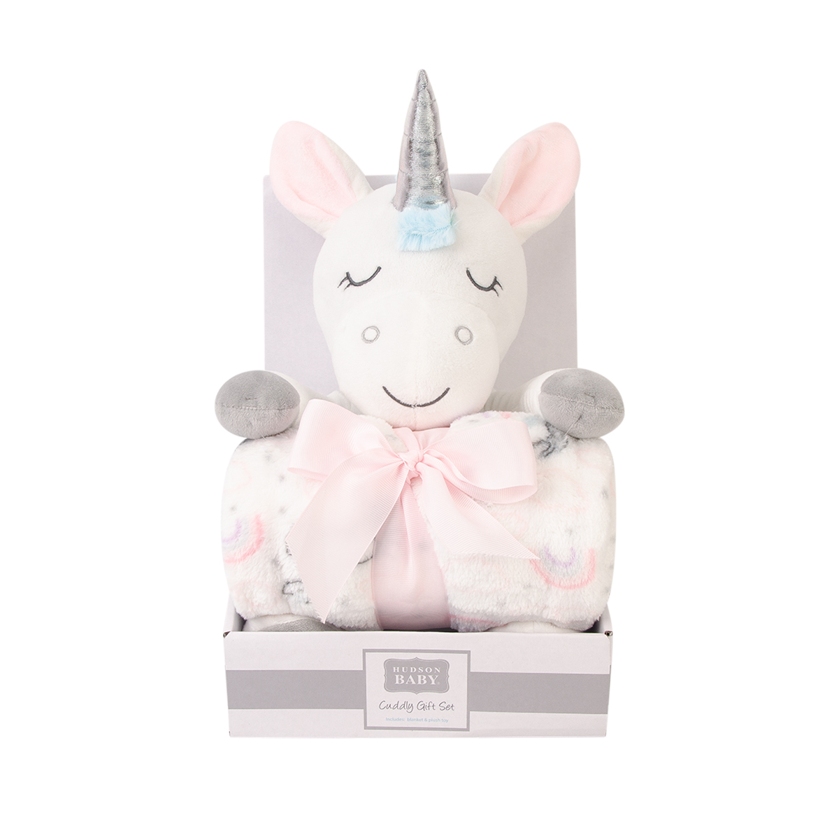 Toptan bebek peluş battaniye ve oyuncaklar hediye seti, yüksek miktar peluş bebek battaniyesi, bebek hediye seti ile peluş oyuncak ve bebek battaniyesi - Product Image 1