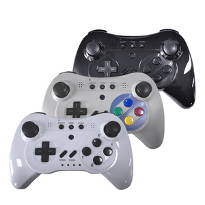 ニンテンドーWiiU用ワイヤレス3 ProコントローラーゲームパッドNEDwu pro <span class=keywords><strong>Wii</strong></span> u1183in1用グレージョイスティックはPCAndroidで動作します