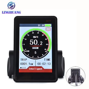 Digital Wired <strong>Cycling</strong> <strong>Computer</strong> M7T Color Screen- Speed Tracking, Trip Distance, Error Alerts for Mountain/Electric Bicycles - Product Image 1
