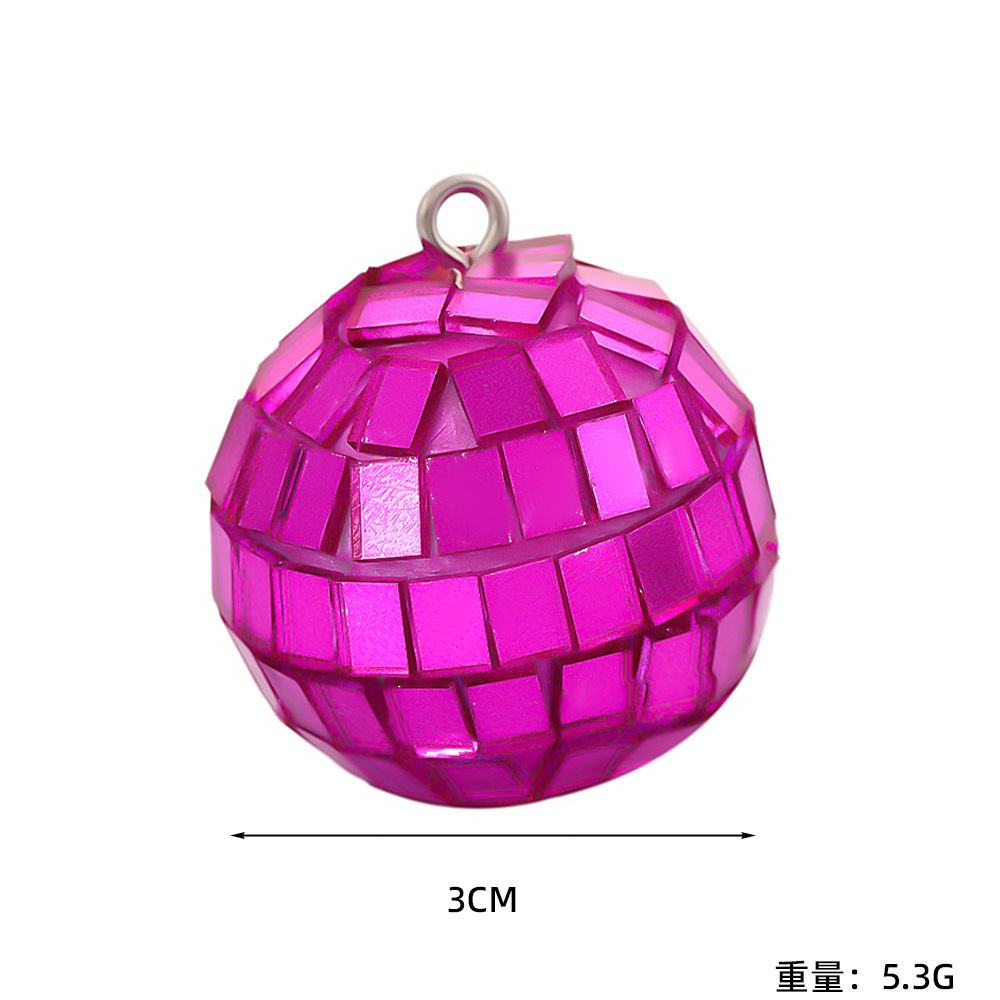 Clou corne de mouton rose 3cm