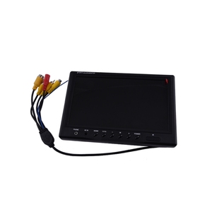 Camión de alta calidad 9 pulgadas TFT LCD Monitor compatible con AV BNC VGA entrada HDMI Monitor de coche