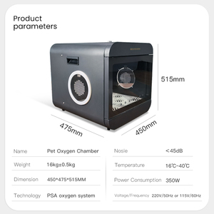 MICITECH hayvan sağlık veteriner kliniği hastane ekipmanları Pet akıllı oksijen odası köpek kulübesi Pet kafesleri - Product Image 6