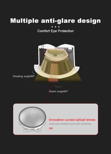 GL-D-009P Gledopto 12W RGB + CCT ZigBee gömme renk downlight App kontrol akıllı gömme aydınlatma Google ev LED Pot ışıkları - Product Image 3