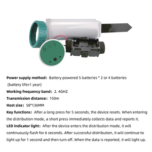 YIERYI IP67 Tuya Temperature and Humidity Tester Meter <strong>Zigbee</strong> Soil Moisture <strong>Sensor</strong> - Product Image 6
