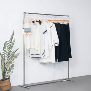 Quần Áo Kim Loại hiển thị Giá Kim Loại hiển thị giá đứng trình bày kim loại hiển thị giá treo quần áo đứng - Product Image 5