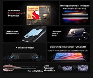 Lenovo Legion <span class=keywords><strong>Y700</strong></span> Snapdragon 8 8.8インチWiFiOctaコア頑丈なゲーミングタブレットと容量性スクリーン4Gネットワーク