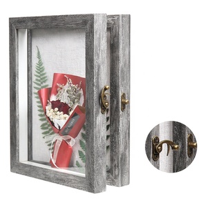 EAGLEGIFTS Art Wall Decor Picture <strong>Frame</strong> Shadow Box Display Case Luxury Gold Custom Size <strong>7x7</strong> Inch Plastic Shadow Box <strong>Frame</strong> <strong>Square</strong> - Product Image 3