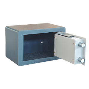 Caja fuerte electrónica de acero con código digital y llave para el hogar, hotel, oficina, banco, almacenamiento, tipo seguro - Product Image 5