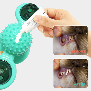 猫用キャットニップ付き新しいファンキープラスチック猫おもちゃ安いターンテーブルボール - Product Image 6