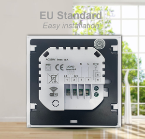 Wireless Smart Wifi Programmable Thermostat LCD Screen Room Thermostat <strong>Temperature</strong> <strong>Controller</strong> Works <strong>with</strong> Tuya Alexa Yandex IFTTT - Product Image 5