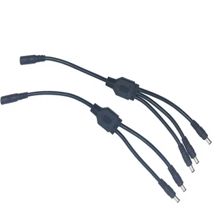 Led kablo DC Splitter 5.5X2.1mm 1 X kadın 2 4 5 6 8 X erkek çok fonksiyonlu bağlantı kablosu - Product Image 3