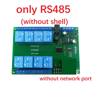 ET48A08 12V 8 canales Ethernet relé interruptor de red Modbus MQTT TCP UDP Web HTTP RS485 módulo temporizador ET48A08 - Product Image 2
