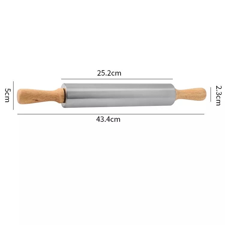Mattarello con Manico in Legno