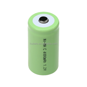 <strong>NiMH</strong> C Type Rechargeable Battery <strong>Nimh</strong> C <strong>Size</strong> 4000mAh 1.2v for Power Tools Telecoms UPS Customized Battery Pack - Product Image 1