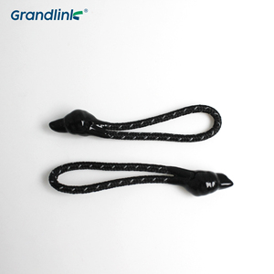 Çok şartname plastik ipuçları biter Polyester pamuk halat özel renk silikon kauçuk fermuar ucu renkli - Product Image 2