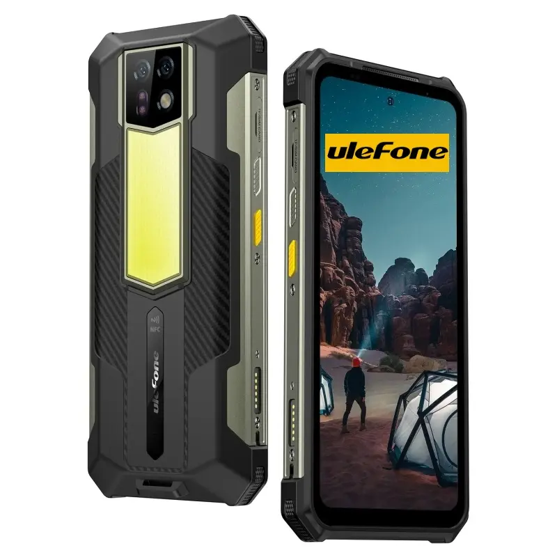 Ulefone Armor 24 6.78 Inch Màn Hình Điện Thoại Di Động 22000MAh Pin Lớn 66W Sạc Nhanh Android 13 IP68 Không Thấm Nước Điện Thoại Thông Minh