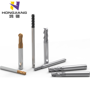Hongjiang Carbide <strong>Milling</strong> <strong>Cutter</strong> 2 Flutes Square Endmill <strong>Cutter</strong> for <strong>Graphite</strong> Machining