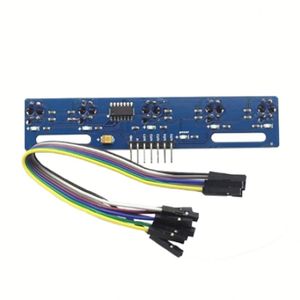 5チャンネルライン追跡センサーTCRT5000L IR反射モジュール - Product Image 1