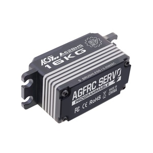 AGFRC A62BHS 16KG 0.058Sec Fast <strong>Speed</strong> HV Strong Metal Gears Brushless Digital Programmable Low Profile Servo for 1/10 RC Cars - Product Image 3