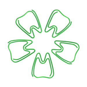 Bán buôn thiết kế sáng tạo và tùy biến của màu sắc khác nhau giấy Clip răng hình dạng - Product Image 3