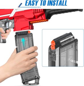 Boys otomatik oyuncak tabancaları için yumuşak kurşun tabanca elektrikli oyuncak tabancaları çocuklar için 100 adet dolum dart ile Boys için - Product Image 3