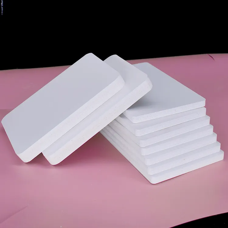 Foglio di schiuma 4x8 PVC personalizzato ad alta densità di fabbrica impermeabile ignifugo stampa UV pubblicità foglio di PVC