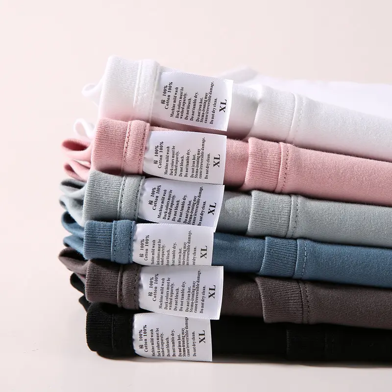 Camisa de gola curta 210 algodão, camiseta casual de cor sólida com logotipo personalizado, 100% g, de algodão, para ponto jovem