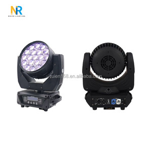 Controlador DMX de luz LED de lavado de 19 piezas de 15W de alta calidad con pantalla táctil LCD RGBW para fiestas de club nocturno