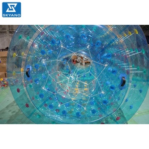 Şişme <span class=keywords><strong>zorb</strong></span> topu su run makaralı topu yüksek kaliteli kalınlaşmış malzeme