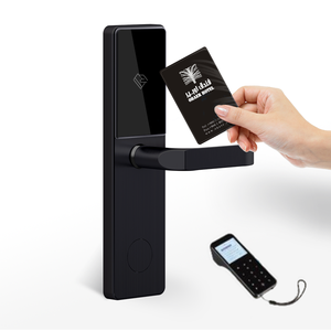 Rfid Card Security Gate System Keyless <strong>Entry</strong> Safe Electric Electronic Handle Locking <strong>Keys</strong> Door Cylinders Smart Hotel <strong>Lock</strong>