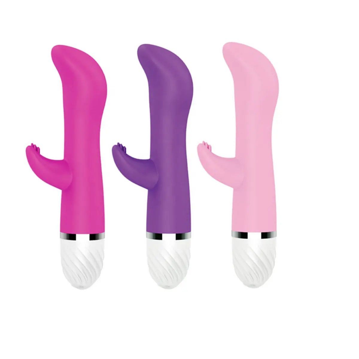 Bestseller Silikon Dual Vibratoren Sex Produkte für Frauen Günstiger Preis Beliebte Anpassungs geschwindigkeiten Vibrator Massage gerät Sexspielzeug für Damen