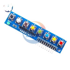 ST034 8-stelliges Tastatur modul 8-stellige unabhängige Tastatur Hochwertiges Tastatur zubehör Taktil