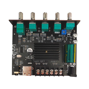 ZK-MT21S 2*50W+100W 2.1 Channel BT5.1 Audio Power Amplifier Board Subwoofer Midrange Treble Audio APP <strong>AMP</strong> USB AUX - Product Image 3